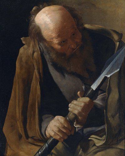 Sint Thomas de Apostel door Georges de La Tour