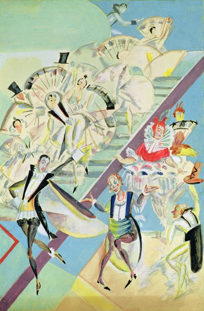 Decorontwerp voor de operette 