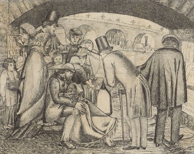 Verdronken gevonden door Georgiana Burne Jones