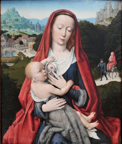 1490 Gerard David Maria met het kind door Gerard David