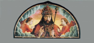 Dieu Pere benissant - God Vader geeft zijn ... door Gerard David