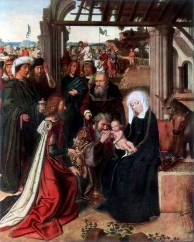 De Aanbidding der Wijzen, 1927 door Gerard David