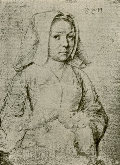 Jonge vrouw door Gerard David