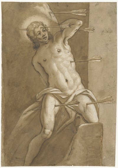 De Heilige Sebastiaan door Gerard ter Borch (I)