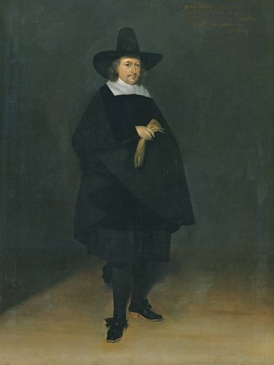 Portret van burgemeester Jan Roever (1610-61) door Gerard ter Borch