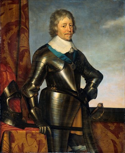 Portret van Frederik Hendrik (1584-1647), Prins van Oranje door Gerard van Honthorst (workshop of)