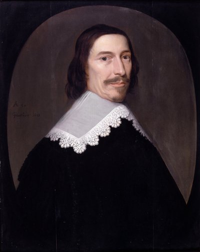 Portrait of Jacob de Witt (1589-1674) door Gerard van Honthorst