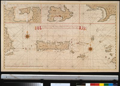 Omtrek van het eiland St. John van Puerto Rico door Gerard van Keulen