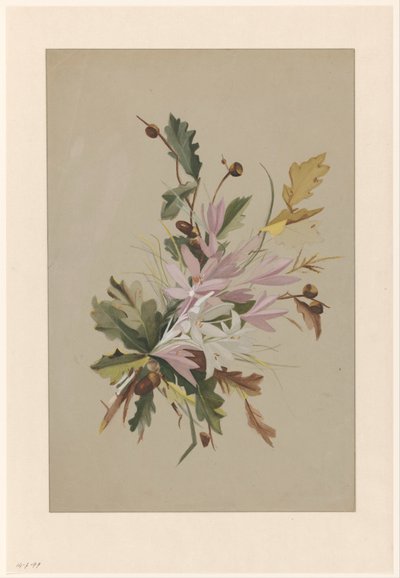 Herfststukje door Gerardina Jacoba van de Sande Bakhuyzen