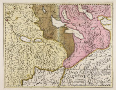 Argow cum parte merid. Zurichgow / auctore Ger. Mercatore door Gerardus Mercator