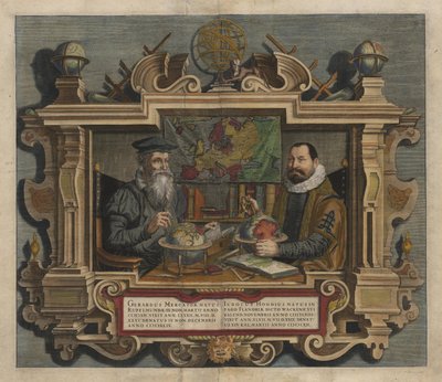 De Atlas of Kosmografische Meditaties van het Maken van de Wereld en Figuur van Iceluy. Begonnen in het Latijn door de zeer geleerde Gerard Mercator, voltooid door Jodocus Hondius. door Gerardus Mercator