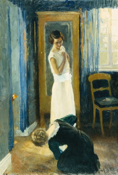 Avondzon en Zonreflecties door Gerda Roosval Kallstenius