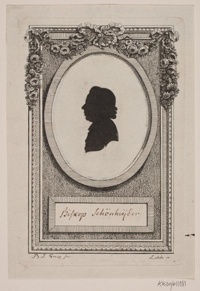 Deens: Biskop Schönheyder door Gerhard Ludvig Lahde