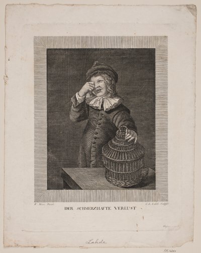 Het pijnlijke verlies door Gerhard Ludvig Lahde