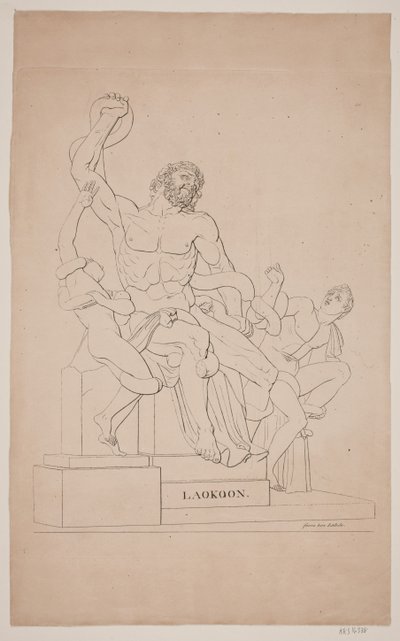 Laokoon door Gerhard Ludvig Lahde
