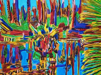 Estuario Abstracto II door Gerhardt Isringhaus