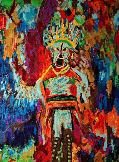 Inca Sjamaan, 2019 door Gerhardt Isringhaus