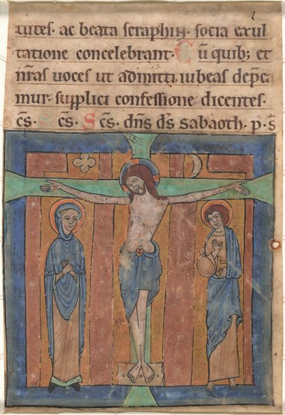 De Kruisiging door German 12th Century