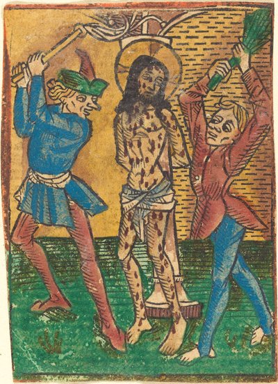 Geseling van Christus door German 15th Century