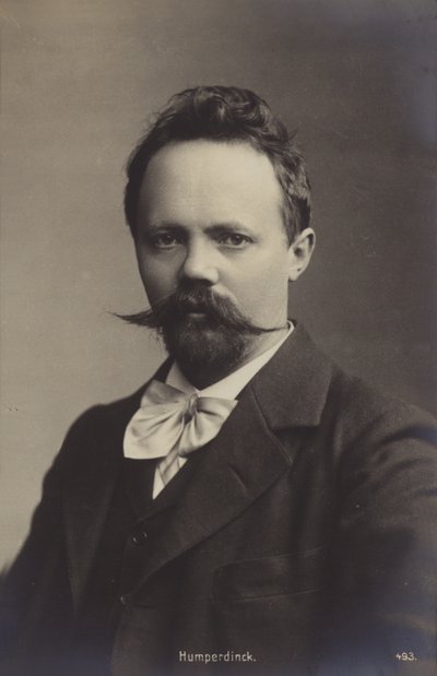 Portret van Engelbert Humperdinck (z/w foto) door German Photographer