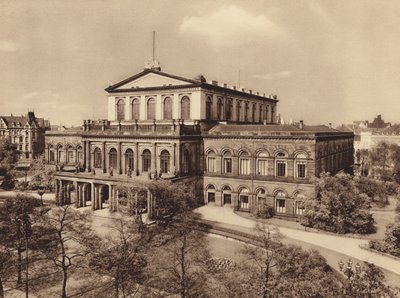 Staatsopera, Hannover (z/w foto) door German Photographer