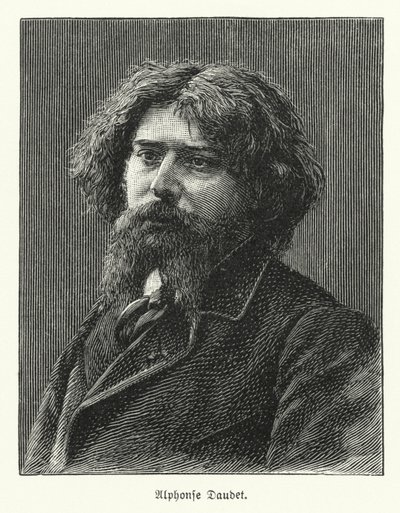 Alphonse Daudet, Franse romanschrijver door German School