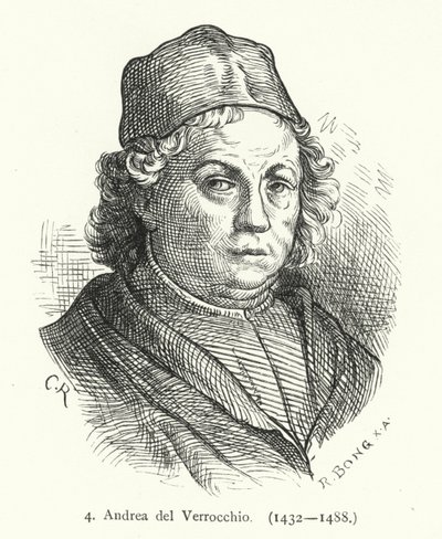 Andrea del Verrocchio, Italiaanse Renaissance schilder, beeldhouwer en goudsmid door German School