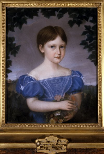 Anna Amalia Maria door German School