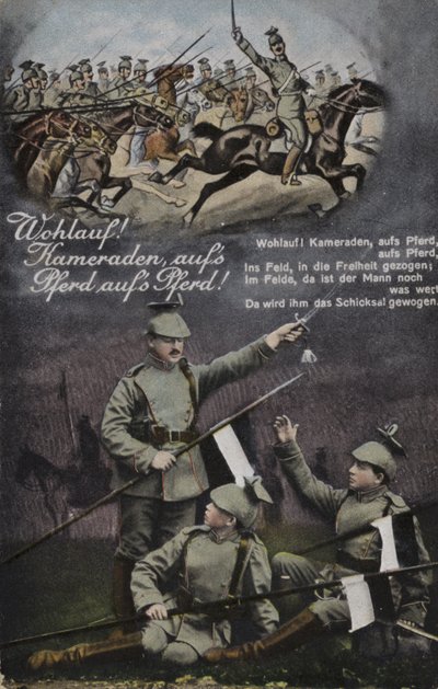Sta op! Kameraden, op uw paarden, op uw paarden! door German School