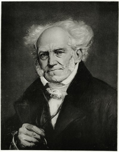 Arthur Schopenhauer door German School