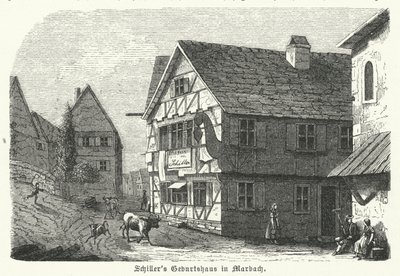 Geboorteplaats van de Duitse dichter en toneelschrijver Friedrich Schiller, Marbach am Neckar door German School