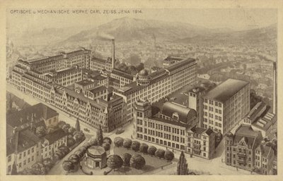 Carl Zeiss fabriek, Jena, Duitsland door German School