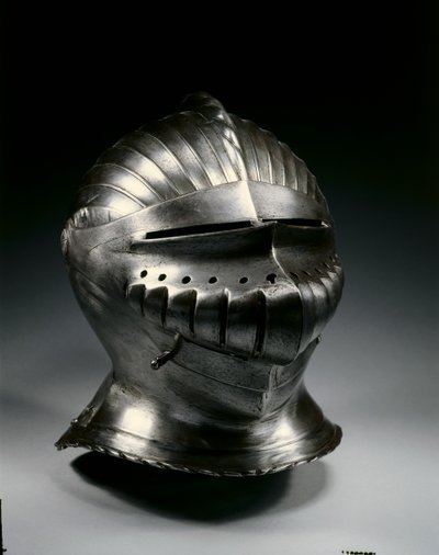 Gesloten helm in Maximiliaanse stijl, ca. 1510-30 door German School