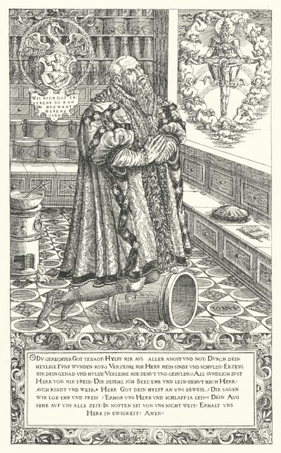 Cyriacus Schnaus, apotheker in 16e-eeuws Neurenberg door German School