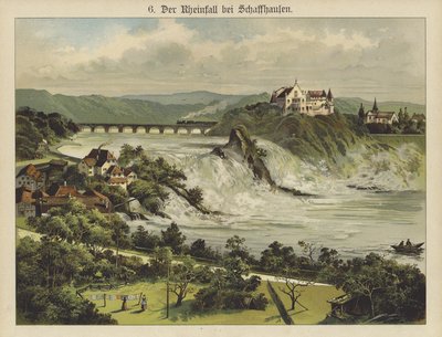 De Rijnwaterval bij Schaffhausen door German School