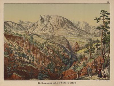 Aardpiramides en de Dolomieten, Zuid-Tirol door German School