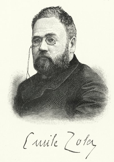 Emile Zola, Franse romanschrijver en toneelschrijver door German School