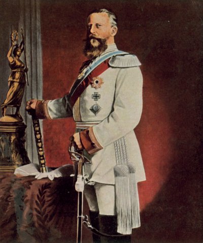 Keizer Frederik III door German School