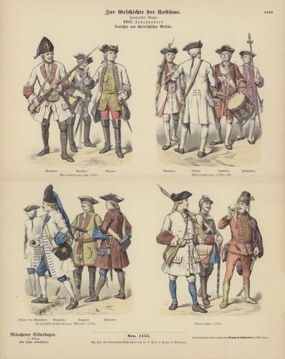 Duitse en Oostenrijkse militaire uniformen door German School