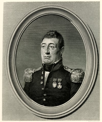 Gilbert du Motier, Marquis de Lafayette door German School