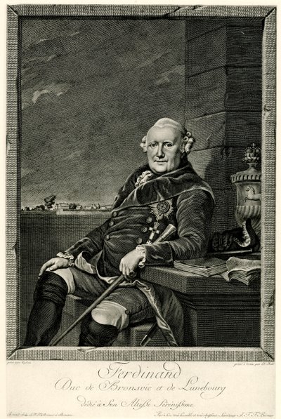 Hertog Ferdinand van Braunschweig door German School