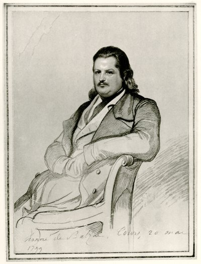 Honoré de Balzac door German School