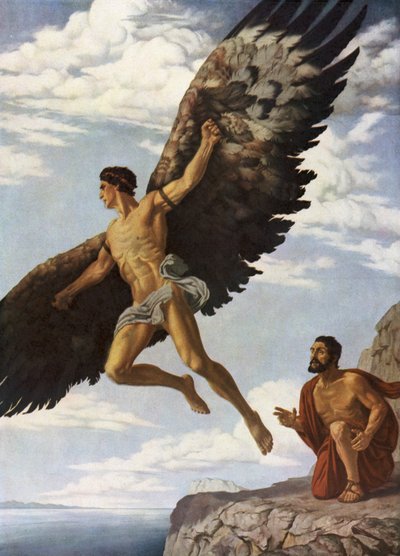 Icarus door German School