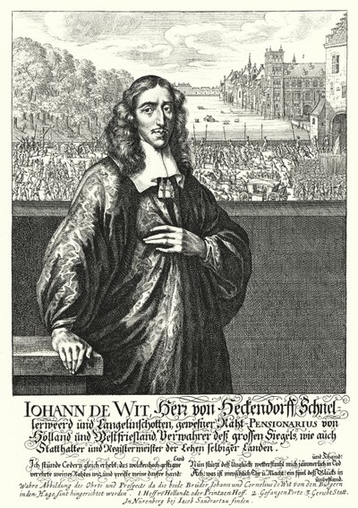 Johan de Witt, Nederlandse politicus door German School