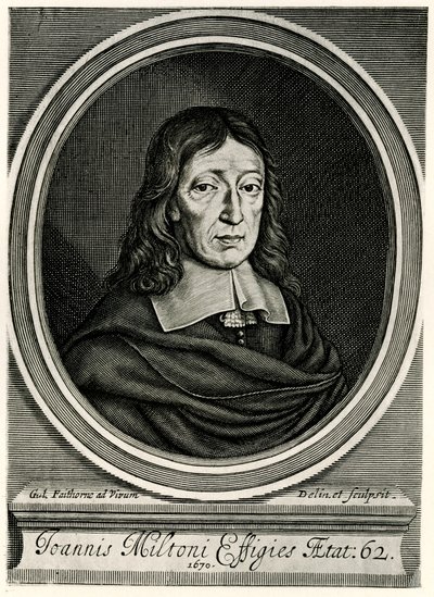 John Milton door German School