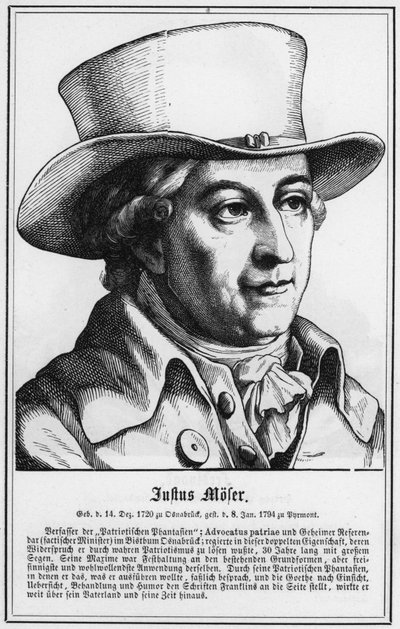 Justus Möser door German School