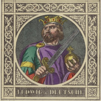 Ludwig D Deutsche, 840-876 door German School