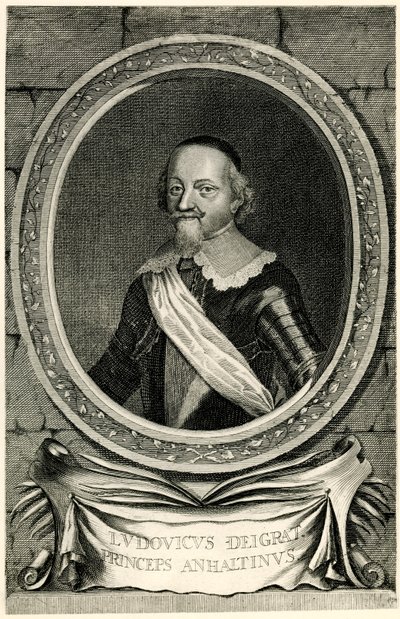 Ludwig Fürst von Anhalt door German School