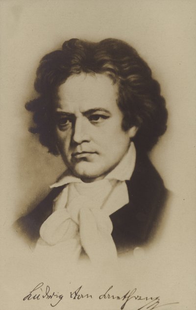 Ludwig van Beethoven, Duitse componist en pianist (1770-1827) door German School