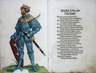 Marcus, koning van Nederland, uit 